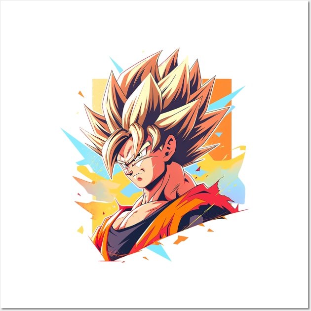 goku Wall Art by piratesnow